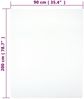 vidaXL Spannbettlaken 2 Stk. Jersey Weiß 90x200 cm Baumwolle 136241 Bild 4