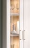 Wohnwand 4-teilig Mirano in weiß Lärche Landhaus 316 cm Bild 2