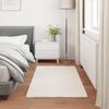 vidaXL Rutschfester Teppich aus Kunstkaninchenfell OLITE Creme 42021654 Bild 4