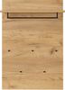 Garderobenpaneel >M-392< (BxHxT: 75x110x30 cm) in braun - 75x110x30cm (BxHxT) Bild 2