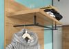 Garderobenpaneel >M-392< (BxHxT: 75x110x30 cm) in braun - 75x110x30cm (BxHxT) Bild 5