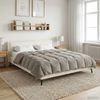 vidaXL Winterbettdecke Gepolstert Grün 200 x 220 cm Mikrofaser 42026129 Bild 4