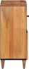 Sideboard, Kommode mit Speicher Natur 80 x 33,5 x 75 cm Massivholz Mango Bild 4