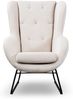 Sessel Designersessel ARTEMIS in Stoff Kronos Altweiß Bild 3