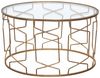 Metall Couchtisch "Anna" gold Bild 2