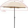 VCM Sonnenschirm rund 917579 Anthrazit H. 190 x 160 x 160 cm Bild 4