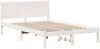 vidaXL Bettgestell Weiß 120 x 200 cm Massivholz Kiefer 872192 Bild 4