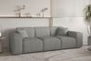 Sofaset Designersofa CELES PREMIUM 3-2-1 in Stoff Scala Grau Bild 5