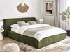 Wasserbett Bouclé LINARDS 160 x 200 cm Dunkelgrün Bild 3
