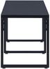 vidaXL Gartenbank 180 cm PS-Platte Schwarz 49493 Bild 2