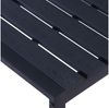 vidaXL Gartenbank 180 cm PS-Platte Schwarz 49493 Bild 3