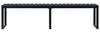 vidaXL Gartenbank 180 cm PS-Platte Schwarz 49493 Bild 5