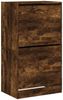 vidaXL Schuhschrank mit 2 Klappen Räuchereiche 60x42x108 cm 3214389 Bild 2