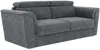 Vente-unique - RIZORA Sofa Stoff Grau - B 223 cm96 cm x H 88 cm x L 210 cm Bild 4