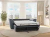 Vente-unique - RIZORA Sofa Stoff Grau - B 223 cm96 cm x H 88 cm x L 210 cm Bild 2