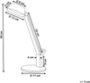 LED Schreibtischlampe CHAMAELEON mit Dimmer Metall Kupfer Bild 2