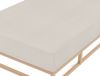 biberna Melange-Flanell Spannbetttuch 0841380 MELANGE UNI, kitt, 1x 140x200 cm - 160x200 cm Bild 2