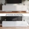 SONNI Sideboard TV Lowboard Schränke hängend 140x40x30cm Weiß Hochglanz Bild 2
