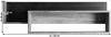 Regal Wandboard Akazie stonefarben 118x35x20 cm schwarz SYDNEY 72234480 Bild 2
