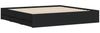Doppelbett, Bettgestell Modernen mit Schubladen Schwarz 180x200 cm Holzwerkstoff d1612e Bild 4