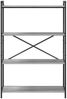 Bücherregal | Standregal Grau Sonoma 80 x 30 x 120 cm Holzwerkstoff Bild 5