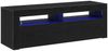 vidaXL TV-Schränk Schwarz Eichen-Optik 120 x 35 x 40 cm Holzwerkstoff 862559 Bild 2