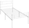 Yaheetech Bettgestell Metallbett mit Kopfteil, Einzelbett/Doppelbett Metallbettrahmen, 90-160 cm (B) Bild 4