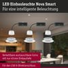 Paulmann 92438 LED Einbauleuchte Nova Coin Zigbee RGBW Weiß matt Bild 4