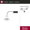 Paulmann 92438 LED Einbauleuchte Nova Coin Zigbee RGBW Weiß matt Bild 5