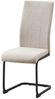HTI-Line Freischwinger Schwingstuhl 4er-Set Creme LennyP (Set, 4 St), Freischwinger Esszimmerstuhl Kufengestell aus Metall Bild 3