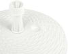 vidaXL Sonnenschirmständer Sand/Wasser 20 L Weiß Kunststoff Rattan 48769 Bild 5