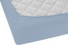 biberna Feinjersey-Spannbetttuch 0077144, eisblau, 1x 180x200 cm - 200x200 cm Bild 2