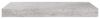 vidaXL Schweberegal Betongrau 50x23x3,8 cm MDF 326594 Bild 4