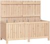 vidaXL Gartentruhe 147x68x64 cm Massivholz Kiefer 823850 Bild 2