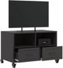 vidaXL TV-Schrank Schwarz 68x39x43,5 cm Stahl 846698 Bild 5