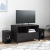 vidaXL TV-Schrank Schwarz 68x39x43,5 cm Stahl 846698 Bild 3