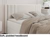 MEBLINI Boxspringbett ALBA 160x200 cm mit Bettkasten - H3P/Creme Samt Polsterbett - Doppelbett mit Topper & Taschenfederkern-Matratze Bild 5