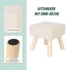 Relaxdays Hocker Cord Bild 5