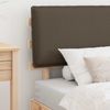 vidaXL Bettgestell mit gepolstertem Kopfteil Taupe 90 x 200 cm 877307 Bild 3