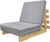 Klappbett Klappliege Funktionsbett 80x200 Kiefer massiv mit optionalem Zubehör V-60.49-08mit Auflage Bild 3