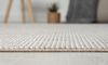 LebensWohnArt Teppich Teppich Eve rechteckig weiß 230 x 160 cm, Höhe: 0.7 mm Bild 5