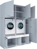 Laundreezy Mehrzweckschrank-Set Laundreezy, 6-tlg. Mehrzweckschrank-Set B/H/T 186/238/68 cm, (6-St), Breite 186 cm, Soft-Close-Funktion, höhenverstellbare Füße Bild 3
