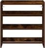 vidaXL Schuhregal Räuchereiche 60x25x62 cm Holzwerkstoff 859891 Bild 4