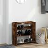 vidaXL Schuhregal Räuchereiche 60x25x62 cm Holzwerkstoff 859891 Bild 3