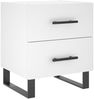 vidaXL Nachttische 2 Stk. Weiß 40x35x47,5 cm Holzwerkstoff 827357 Bild 5