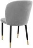 Stuhl Cleo (Farbe: Magic Velvet 2240, Beine: Schwarz / Schwarz + Gold) Bild 3