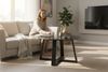 Couchtisch >Tanea< in schwarz, Keramik, Metall - 45x80cm (HxD) Bild 3