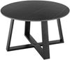 Couchtisch >Tanea< in schwarz, Keramik, Metall - 45x80cm (HxD) Bild 5