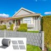 Sichtschutzfolie Doppelstabmatten blickdicht PVC Zaunfolie Windschutz 35M Rolle Bild 5