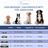 ELONEO Hundebett ELONEO - Orthopädisches Premium Hundebett, gelenkschonend, waschbar, Aus kuscheligem Sherpa-Fleece und strapazierfähigem Sofastoff Bild 4